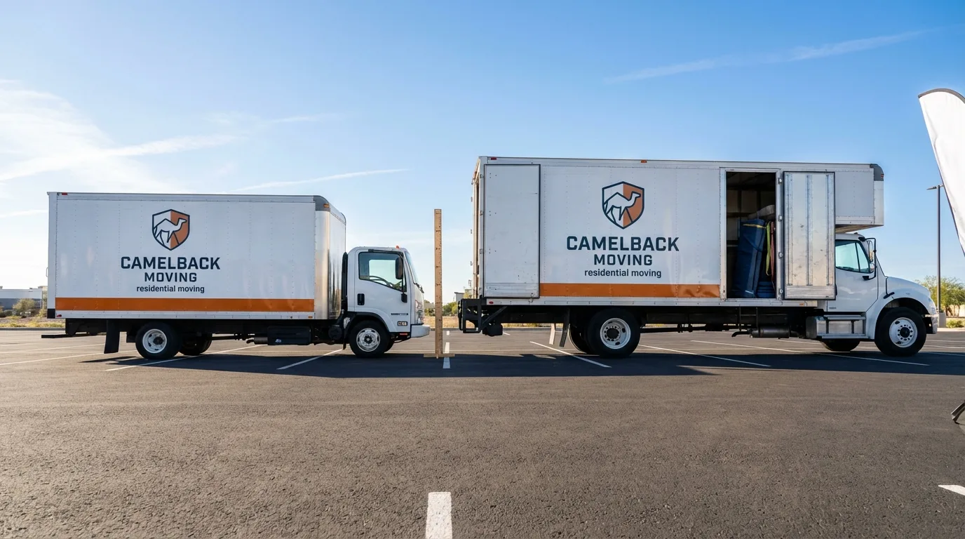 Moving truck size capacity guide in Midland City